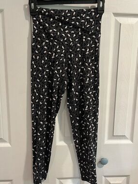 aerie Crossover Leopard-Print Leggings